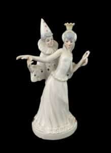Porcelain-Pierrot-and-Ballerina-Figurine-second-image-3