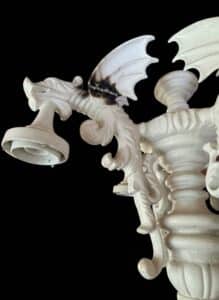 Victorian-Revival-Cast-Iron-Dragon-Floor-Lamp-third-image-3