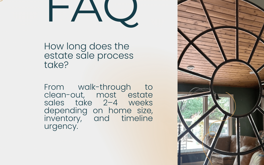 Estate Sale Timeline: From First Call to Final Clean-Out