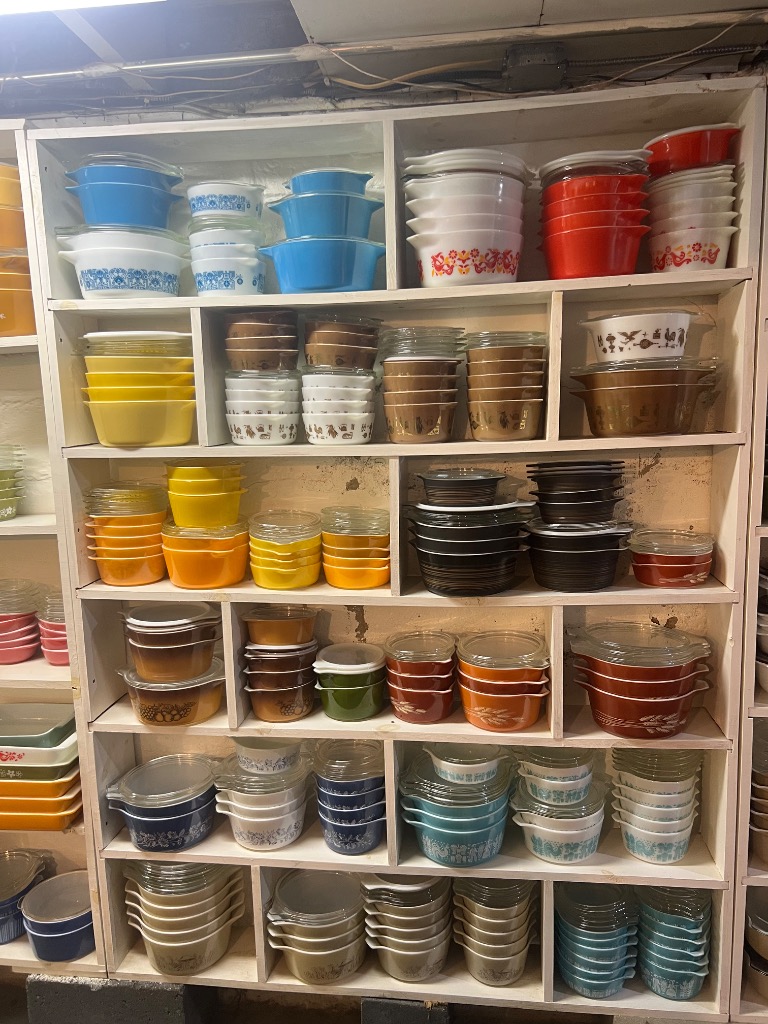 Aurora Estate Sale with a Massive Pyrex Collection