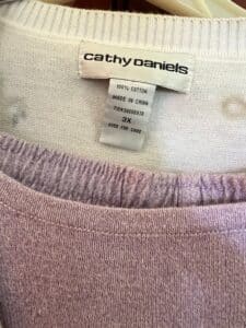 Cathy-Daniels-Womens-Floral-Print-Cardigan-and-Knit-Top-Set-second-image