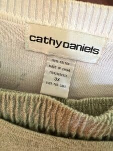 Cathy-Daniels-Womens-Floral-Print-Cardigan-and-Top-Set-second-image