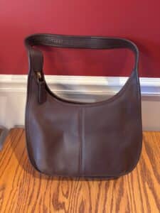 Coach-Courier-Carryall-Satchel-Piece-Lot-and-Coach-Leather-Hobo-Bag-third-image