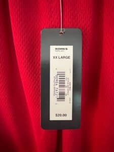 Kohls-Athletic-Apparel-Red-Mesh-Shorts-second-image