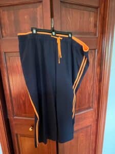 Maaji-Kike-Navy-Blue-Orange-Striped-Athletic-Shorts-X-or-XG