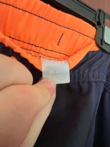 Maaji-Kike-Navy-Blue-Orange-Striped-Athletic-Shorts-X-or-XG-second-image
