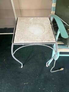 Mid-Century-Modern-Table-Lamp-with-Ceramic-Tile-Top-Side-Table-second-image
