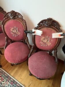 Victorian-Carved-Walnut-Salon-Chairs-with-Needlepoint-Upholstery-attributed-to-John-Henry-Belter