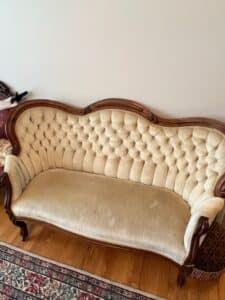 Victorian-Kimball-Carved-Solid-Mahogany-Sofa