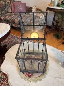 Vintage-Black-Metal-and-Glass-Geometric-Terrarium