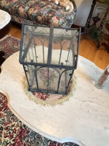 Vintage-Black-Metal-and-Glass-Geometric-Terrarium-second-image