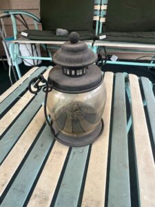 Vintage-Metal-and-Glass-Onion-Lantern