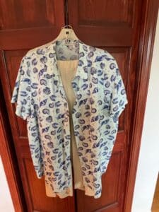 Woman-Within-Seashell-Print-Button-Up-Shirt-and-Linen-Blend-Pants-Set