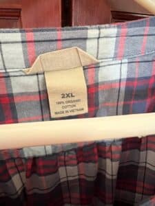 Womens-Plaid-Button-Up-Shirt-second-image