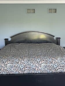 Black-Wood-Platform-Bed-Frame-with-Arched-Headboard-The-Dump