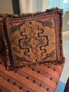 Vintage-Turkish-Rug-Pillow-Cover-with-Fringe