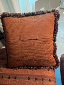 Vintage-Turkish-Rug-Pillow-Cover-with-Fringe-second-image