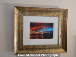 Framed-Sunset-Photograph