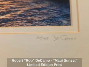 Robert-Rob-DeCamp-Maui-Sunset-Limited-Edition-Print