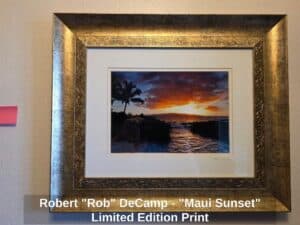 Robert-Rob-DeCamp-Maui-Sunset-Limited-Edition-Print-second-image