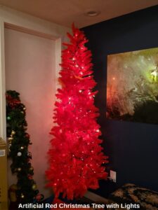 Artificial-Red-Christmas-Tree-with-Lights