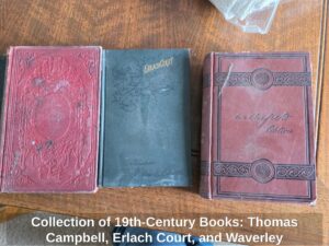 Collection-of-th-Century-Books-Thomas-Campbell-Erlach-Court-and-Waverley-Novels