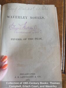 Collection-of-th-Century-Books-Thomas-Campbell-Erlach-Court-and-Waverley-Novels-third-image