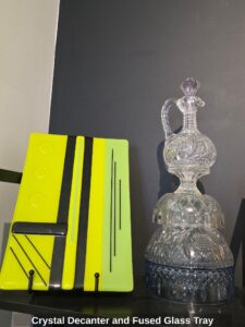 Crystal-Decanter-and-Fused-Glass-Tray