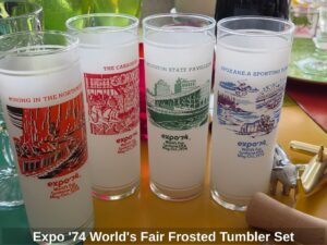 Expo-Worlds-Fair-Frosted-Tumbler-Set