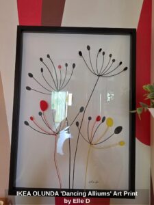 IKEA-OLUNDA-Dancing-Alliums-Art-Print-by-Elle-D