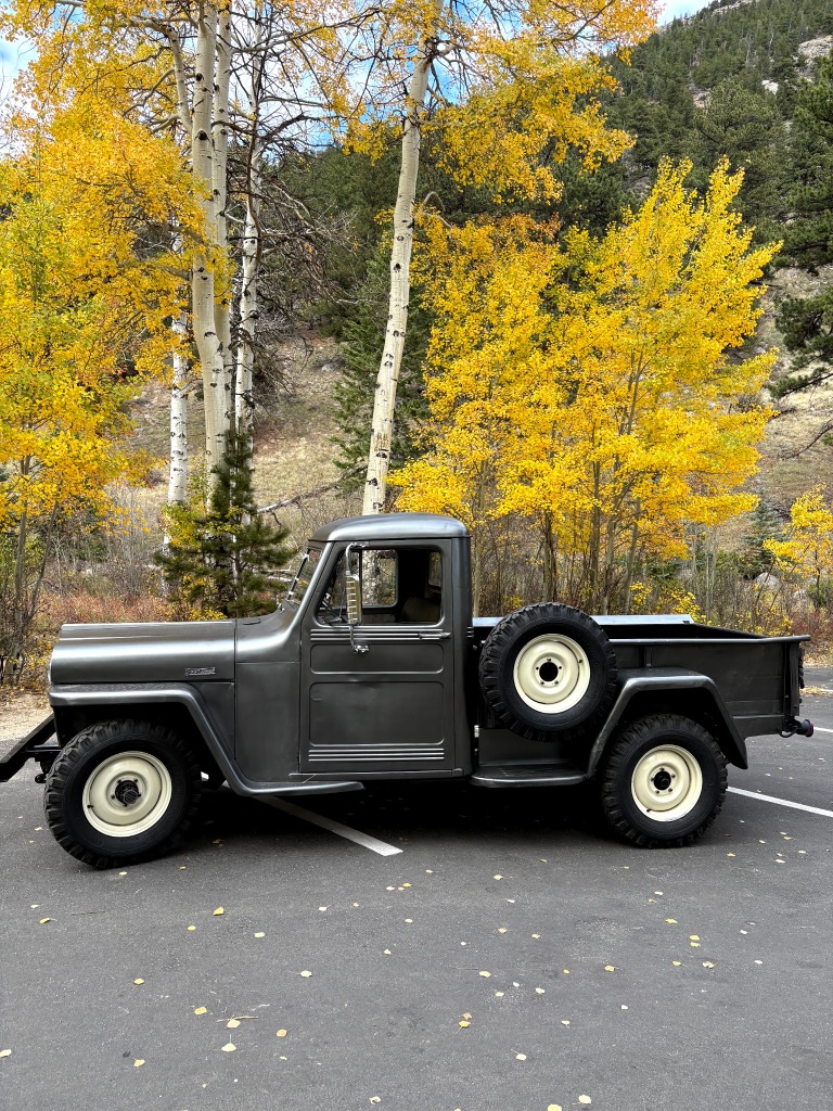 Estes Park – 1949 Willys, Airstream Trailer, Tools, Rustic Furniture