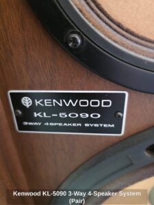 Kenwood-KL-Way-Speaker-System-Pair