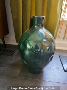 Large-Green-Glass-Demijohn-Bottle