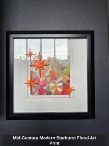 Mid-Century-Modern-Starburst-Floral-Art-Print