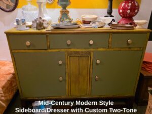 Mid-Century-Modern-Style-Sideboard-or-Dresser-with-Custom-Two-Tone-Paint