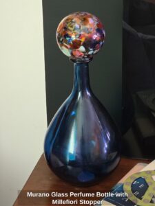 Murano-Glass-Perfume-Bottle-with-Millefiori-Stopper