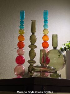 Murano-Style-Glass-Bottles