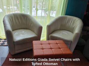 Natuzzi-Editions-Giada-Swivel-Chairs-with-Tufted-Ottoman
