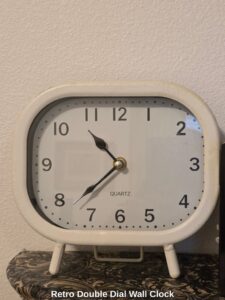 Retro-Double-Dial-Wall-Clock