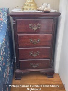 Vintage-Kincaid-Furniture-Solid-Cherry-Nightstand