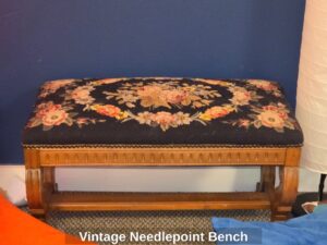 Vintage-Needlepoint-Bench