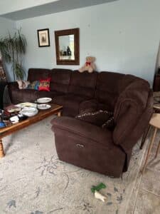 Chocolate-Brown-Microfiber-Reclining-Sectional-Sofa