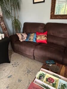 Chocolate-Brown-Microfiber-Reclining-Sectional-Sofa-fourth-image