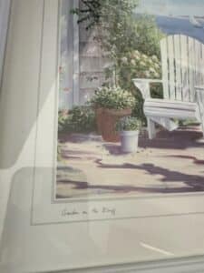 C.-Sako-Garden-on-the-Bluff-Framed-Print-second-image