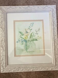 Framed-Floral-Watercolor-Painting