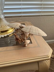 Seashell-Mushroom-Figurine