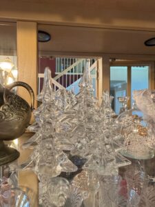 Set-of-Silvestri-Clear-Glass-Christmas-Trees