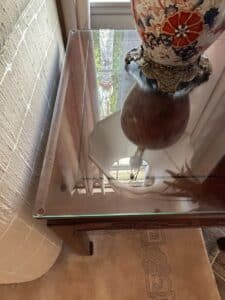 Chinese-Rosewood-Carved-Side-Table-with-Glass-Top-third-image