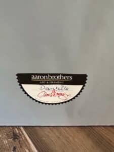 Framed-Photograph-of-a-Purple-Columbine-Flower-by-Danielle-third-image