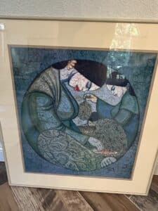 Original-Artwork-by-Chuah-Thean-Teng-Mother-and-Child